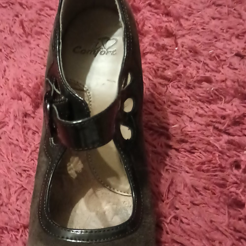 Brown Comfort Heels